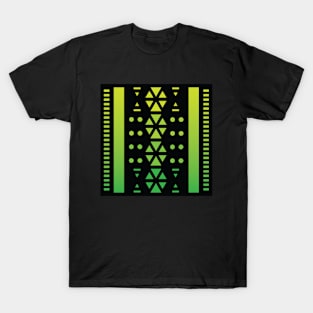 “Dimensional Knowledge (1)” - V.6 Green - (Geometric Art) (Dimensions) - Doc Labs T-Shirt